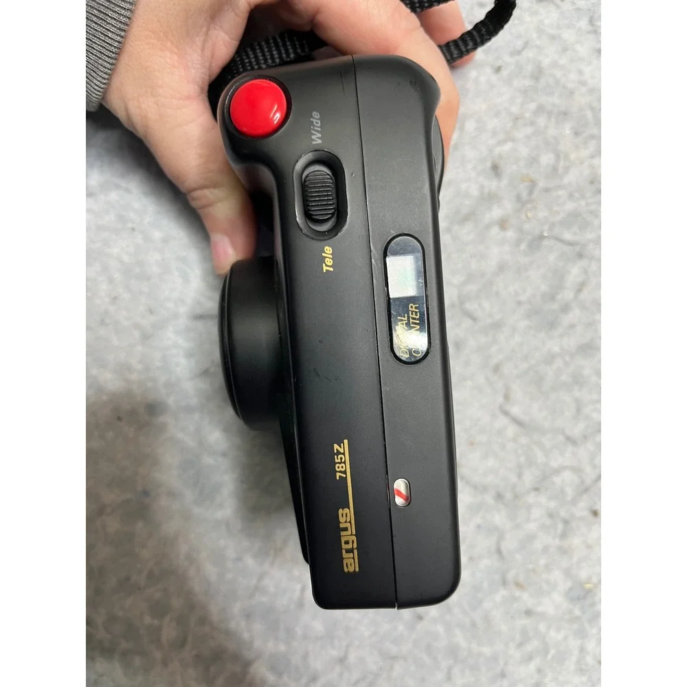 Argus 785Z Power Zoom‎ 35mm Point and Shoot Film Camera Black 35-70mm Lens